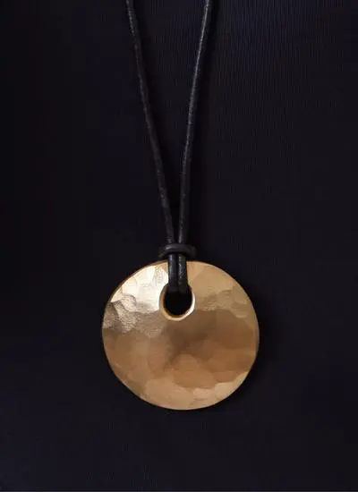 Brass Sun Pendant 